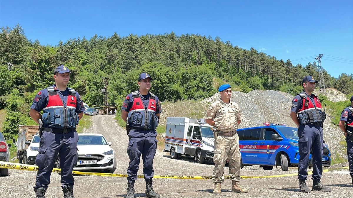 Bolu'da maden ocağında göçük: 1 işçi mahsur