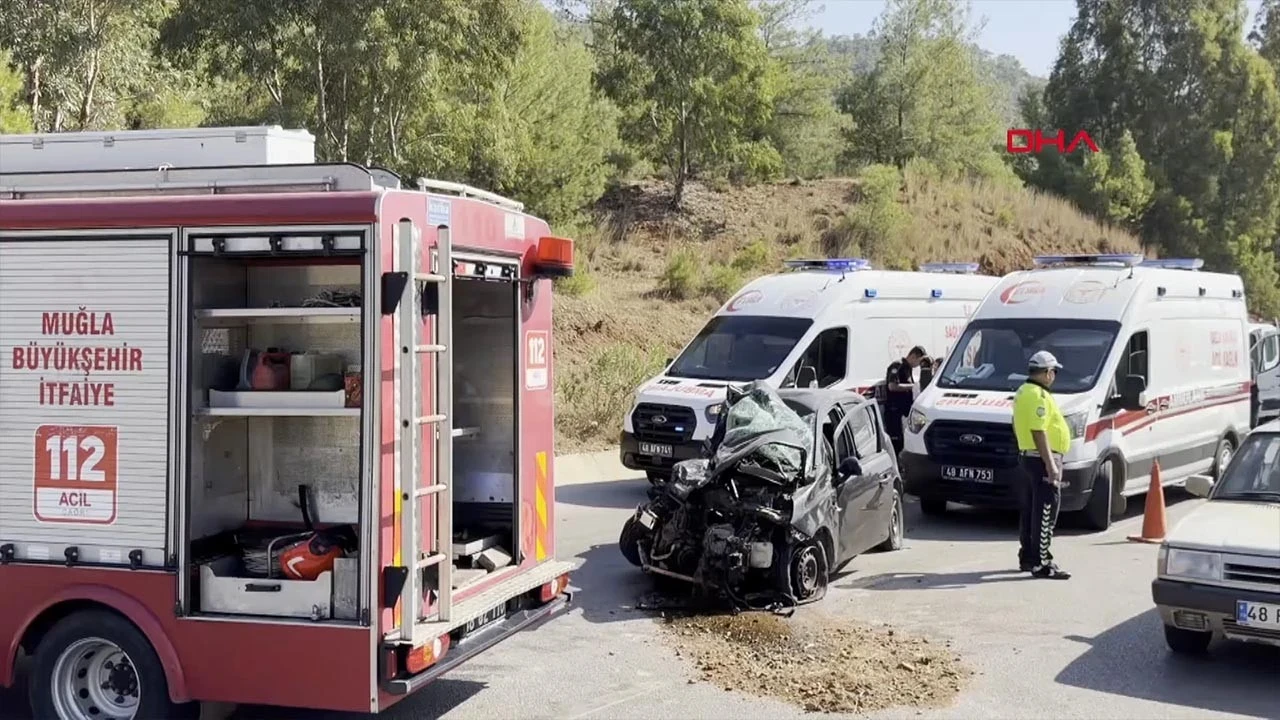 Muğla'da karşı şeritte can pazarı! Sabah saatlerinde feci kaza