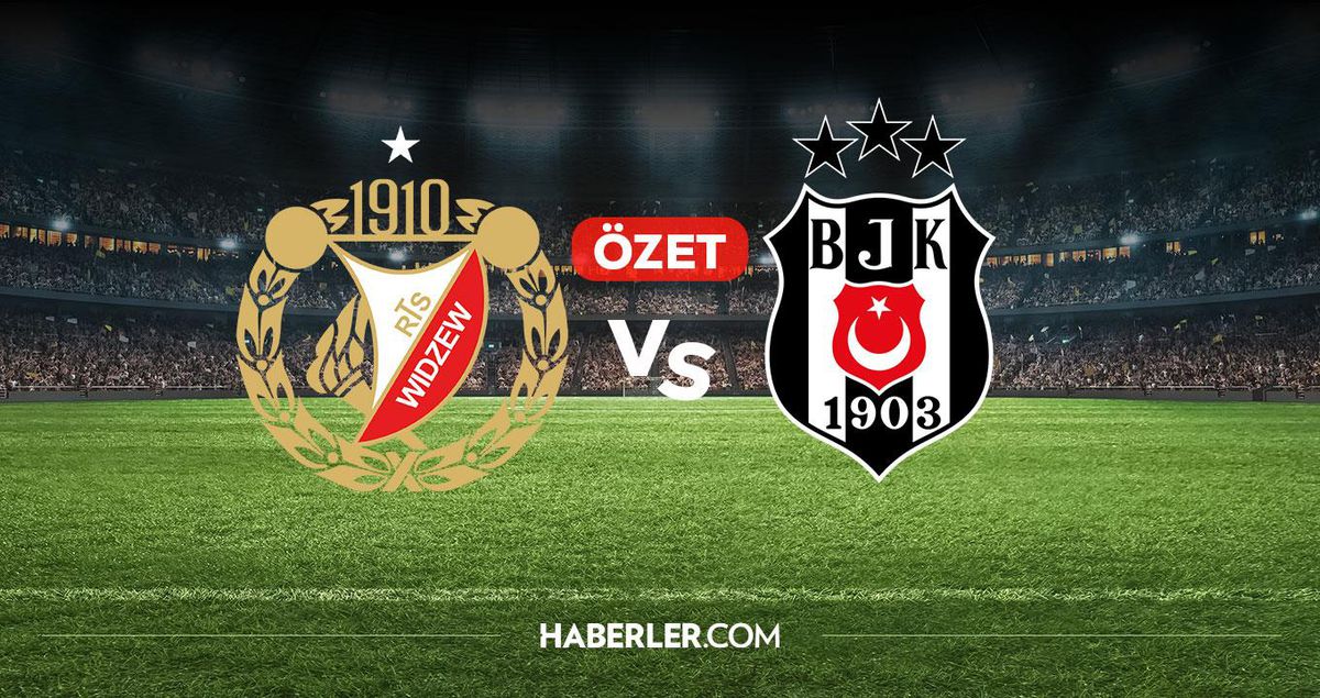 Widzew Lodz Beşiktaş maç özeti ve golleri! (ÖZET) Widzew Lodz Beşiktaş kaç kaç bitti, golleri kim attı?