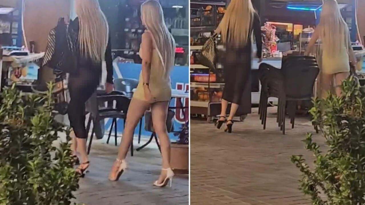 Antalya'da tatil yapan Rus kadınlar birbirinin kıyafetlerini eleştirince...