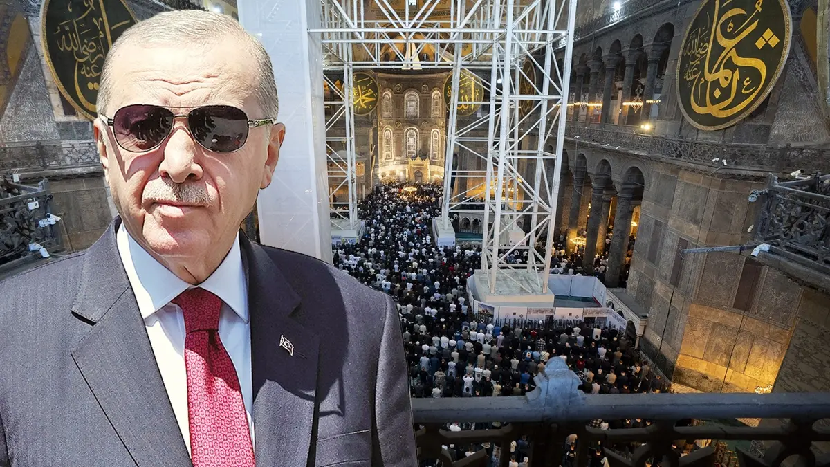 Ayasofya'yı İslam alemine kavuşturduk