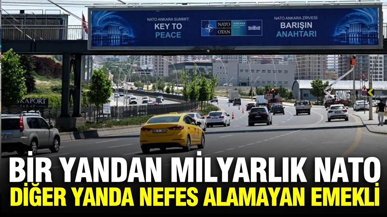 Bir yandan milyarlık harcamalar, diğer yanda nefes alamayan emekli
