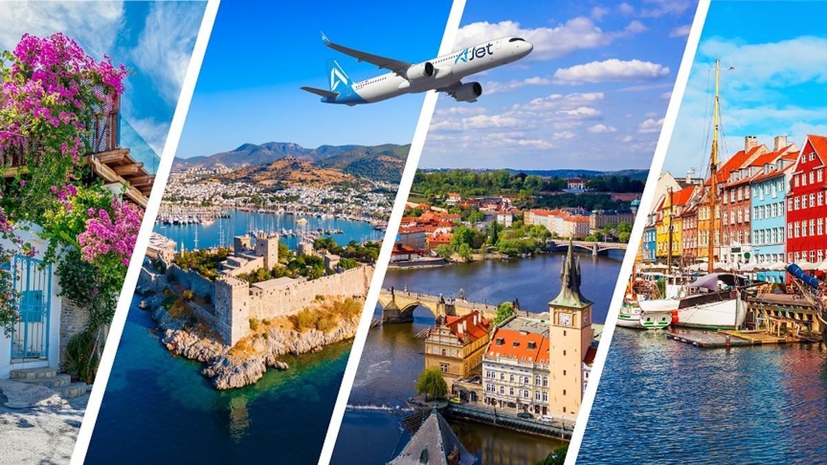 AJet, Bodrum'dan Avrupa'ya ilk seferini 27 Haziran'da yapacak