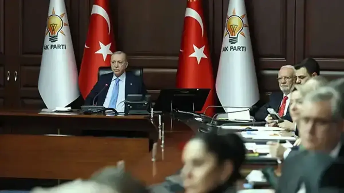 AK Parti MYK, Cumhurbaşkanı Erdoğan başkanlığında toplandı