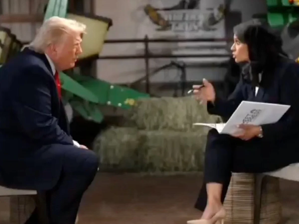 Trump, NBC News sunucusuna hakaret etti: Ya ahlaksızsın ya da aptalsın