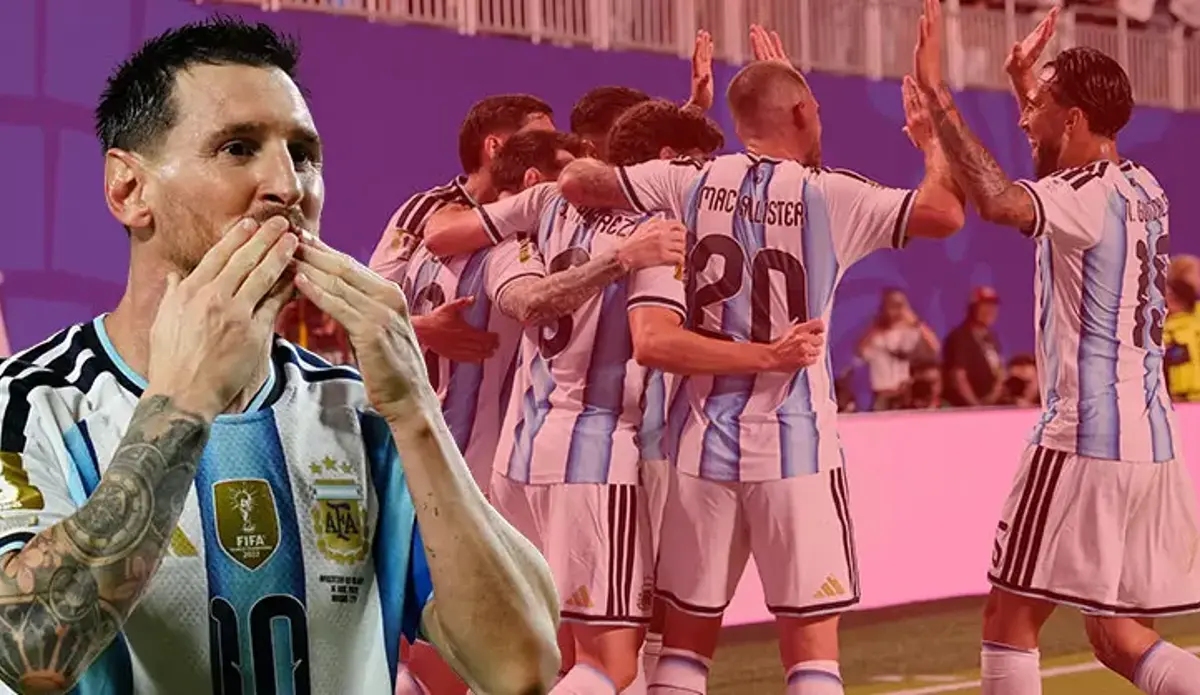 Dünya Kupası'na daha iyi başlayamazdı! Messi'den rakiplere gözdağı, tarih yazdı | Arjantin - Cezayir maç sonucu: 3-0