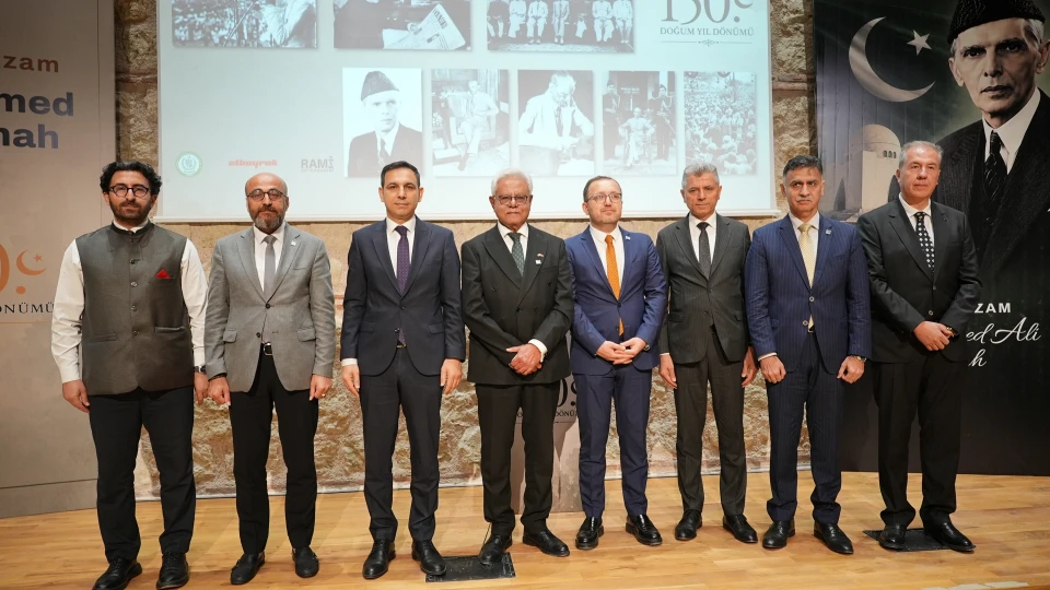 Rami Kütüphanesi'nde tarihi buluşma: Pakistan'ın kurucusu Cinnah, 150. yaşında İstanbul'da anıldı