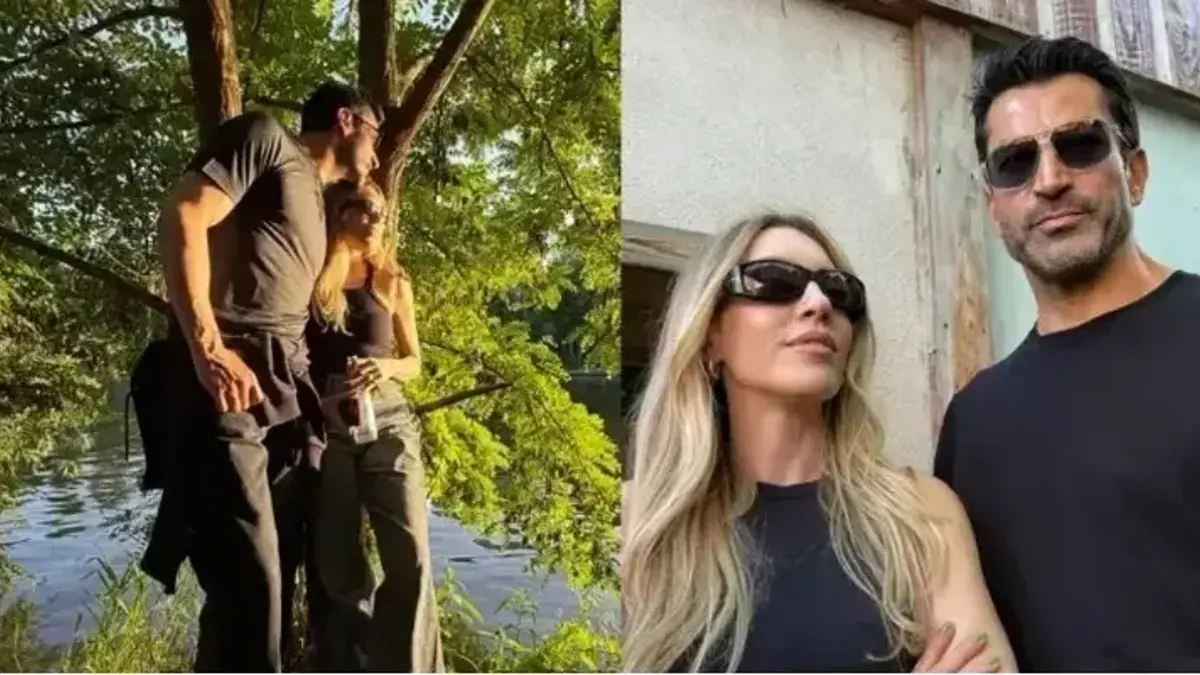 Sinem Kobal ve Kenan İmirzalıoğlu’ndan romantik tatil karesi! Aşklarını tazelediler
