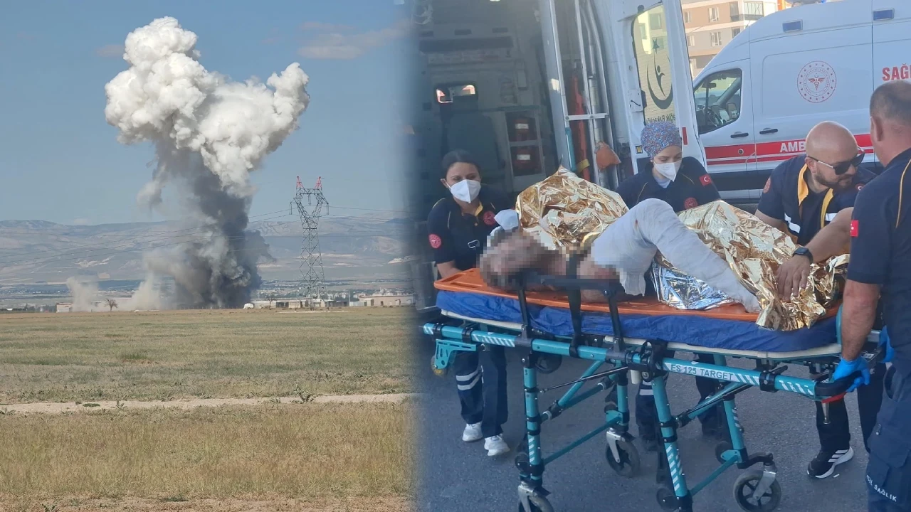 Faciada 1 kişi hayatını kaybetmişti! Havai fişek fabrikasındaki dehşet görüntülendi