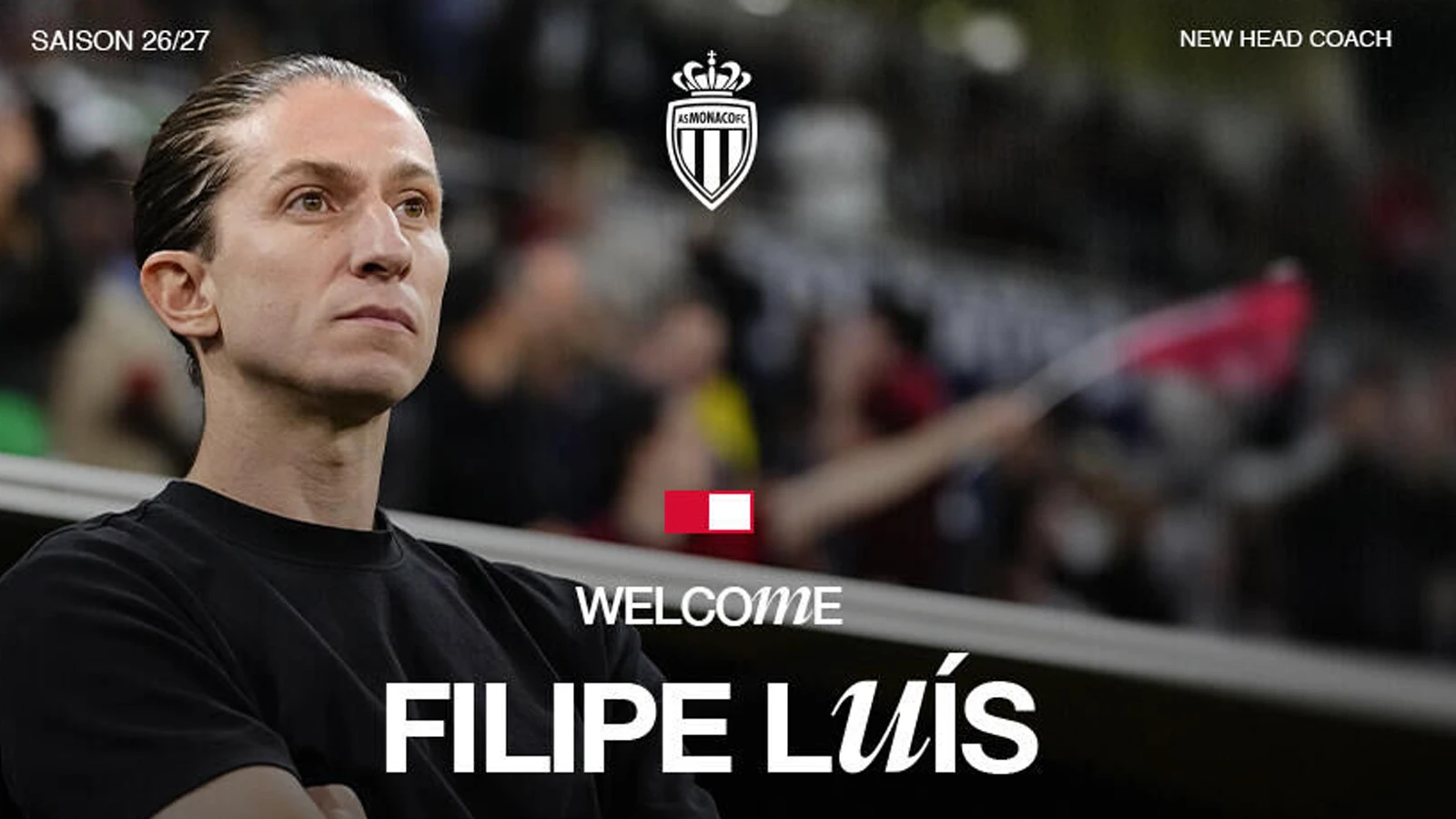 Monaco'nun yeni teknik direktörü Filipe Luis oldu