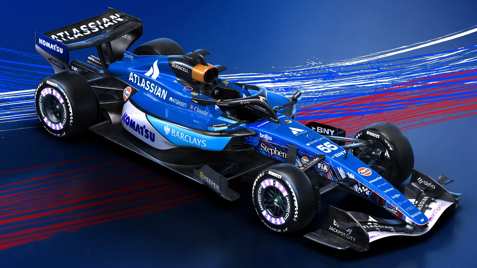 Williams, Britanya Silverstone'daki F1 yarışı için özel bir tasarım tanıttı
