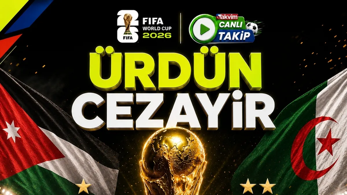 2026 Dünya Kupası: Ürdün - Cezayir | CANLI