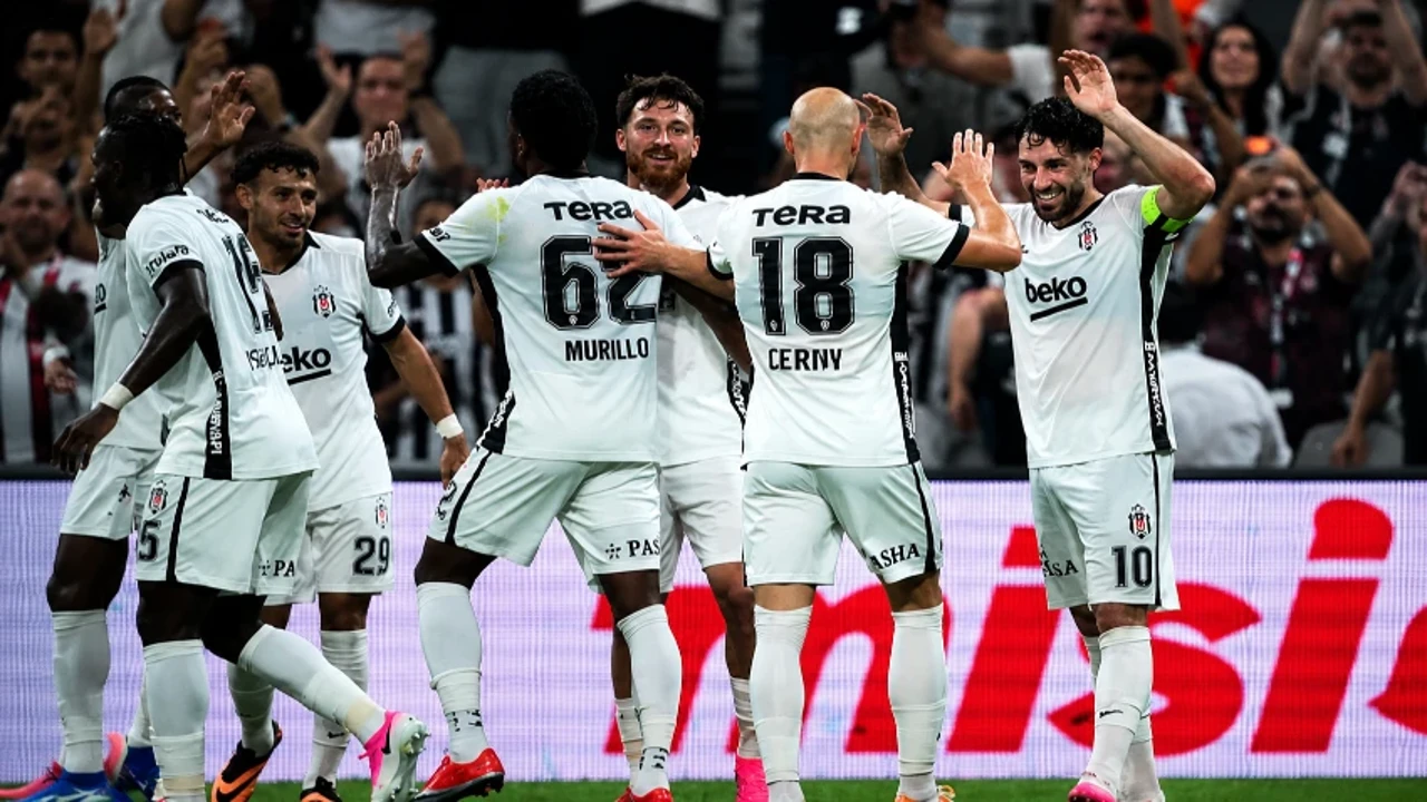 Beşiktaş sahasında avantajı kaptı! Kaptan takımını sırtladı