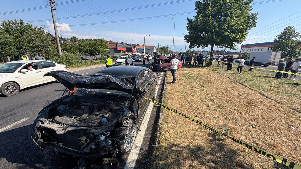 Düzce'de 1 kişinin öldüğü kazada AK Parti Milletvekili Ercan Öztürk ile oğlu yaralandı