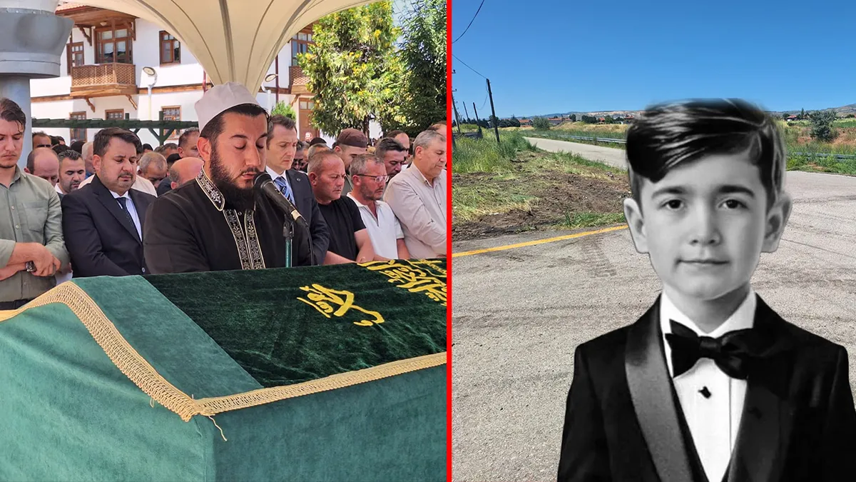 Bisikletiyle bakkala giderken canından oldu! 11 yaşındaki Alper’in cenaze namazını babası kıldırdı: Karne detayı yürek burktu!