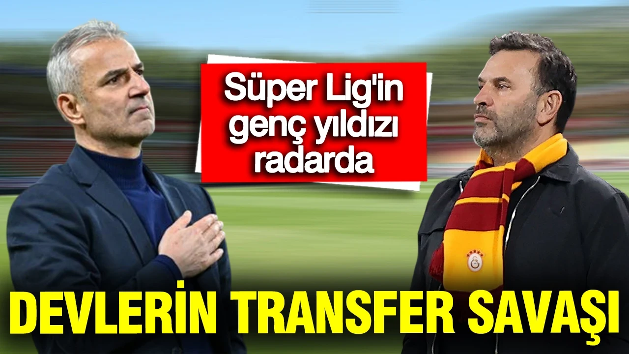 Fenerbahçe ve Galatasaray'ın transfer savaşı: Süper Lig'in genç yıldızı için devredeler
