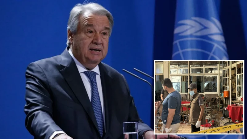 BM Genel Sekreteri Guterres'ten Şam'daki patlamaya ilişkin açıklama: 'Derin endişe duyuyoruz'