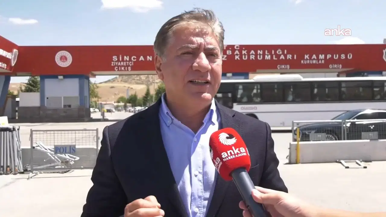 Murat Emir, tutuklu Çankaya Belediye Başkanı Hüseyin Can Güner’i ziyaret etti: 'İçeride son derece kararlı, son derece dik'