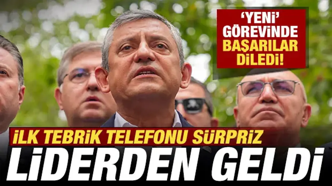 Özgür Özel 91 milletvekiliyle Yeni Parti'yi kurdu: İlk tebrik telefonu o liderden geldi