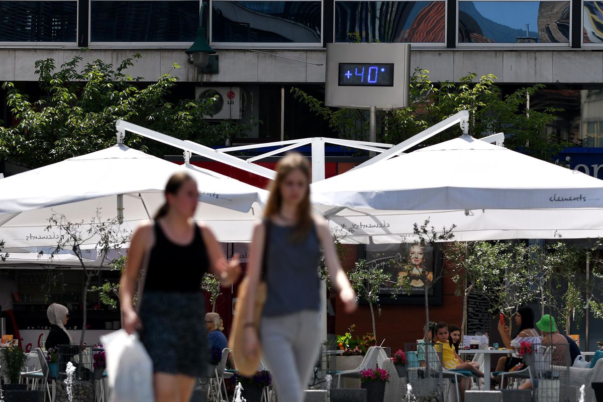 Bosna Hersek'te Aşırı Sıcaklar Nedeniyle Turuncu Alarm Verildi
