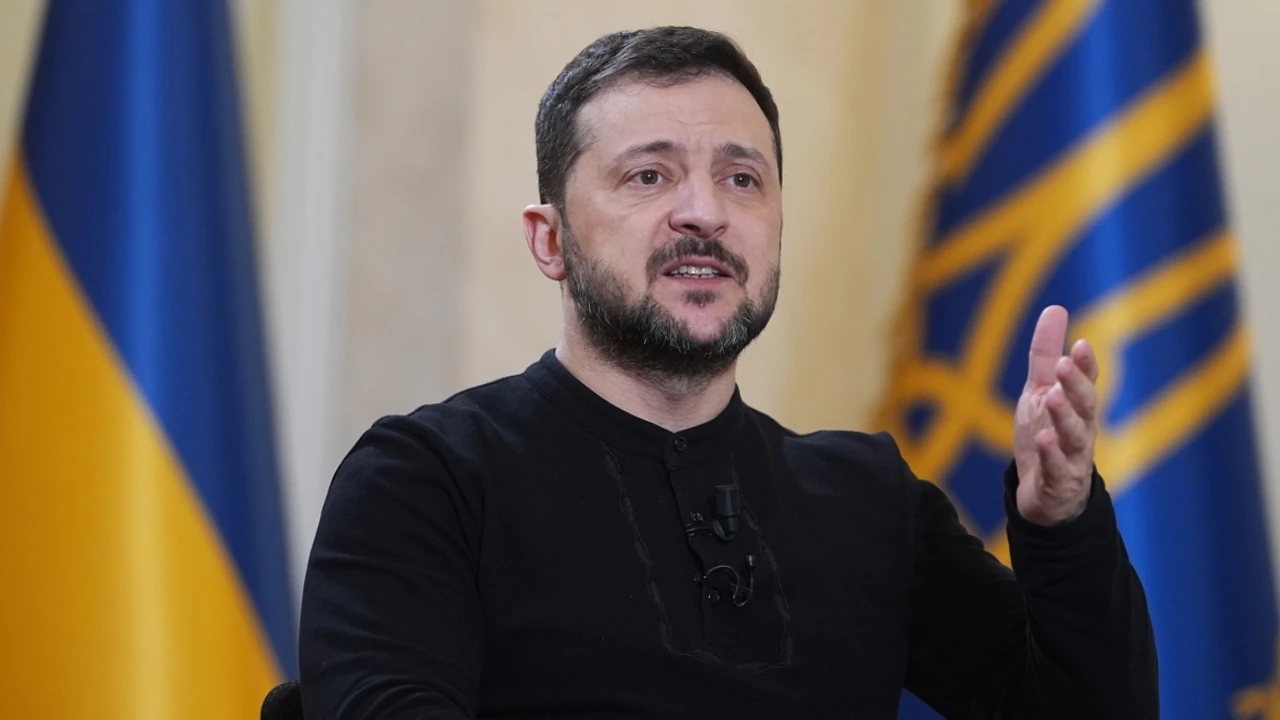 Zelenskiy, Rusya'yı savaşı sona erdirmeye zorlamak için 40 günlük saldırı planını onayladığını belirtti