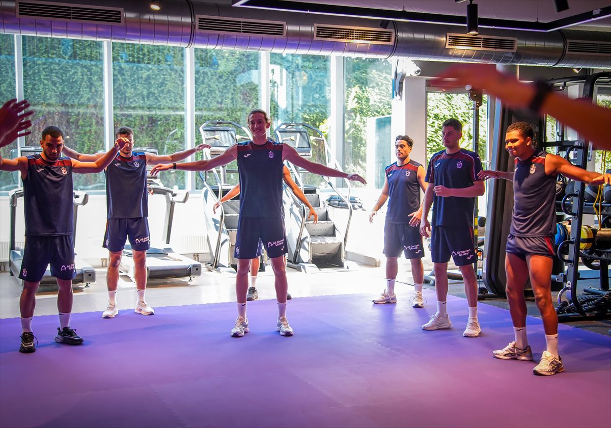Trabzonspor, Avusturya Kampında Çift Antrenmanla Hazırlıklara Devam Ediyor