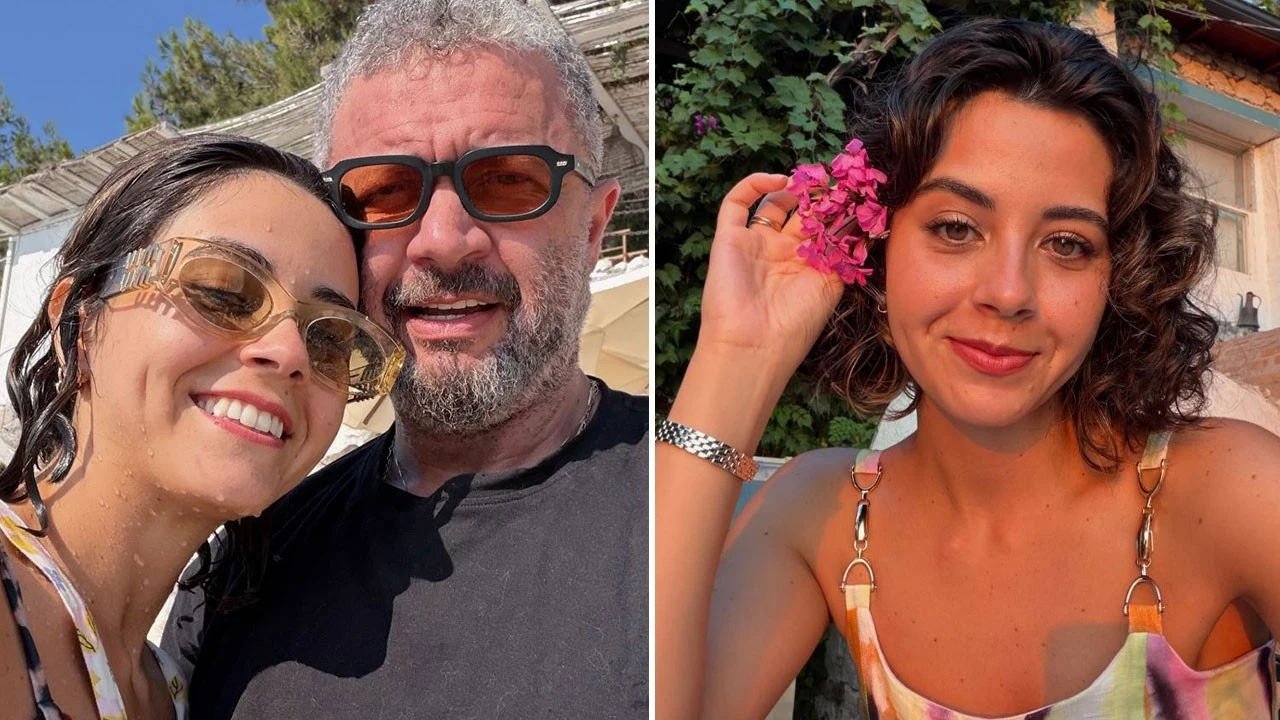İbrahim Selim ve eşinden romantik balayı pozları
