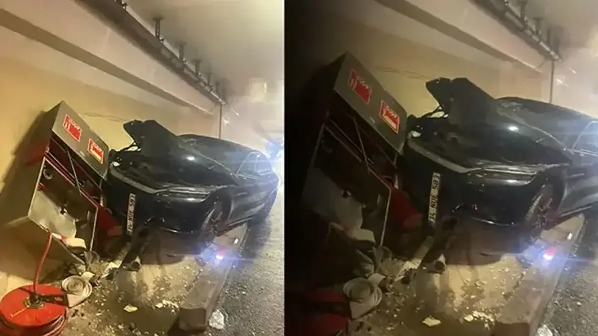 Avrasya Tüneli'nde kaza! Tünel trafiğe kapatıldı