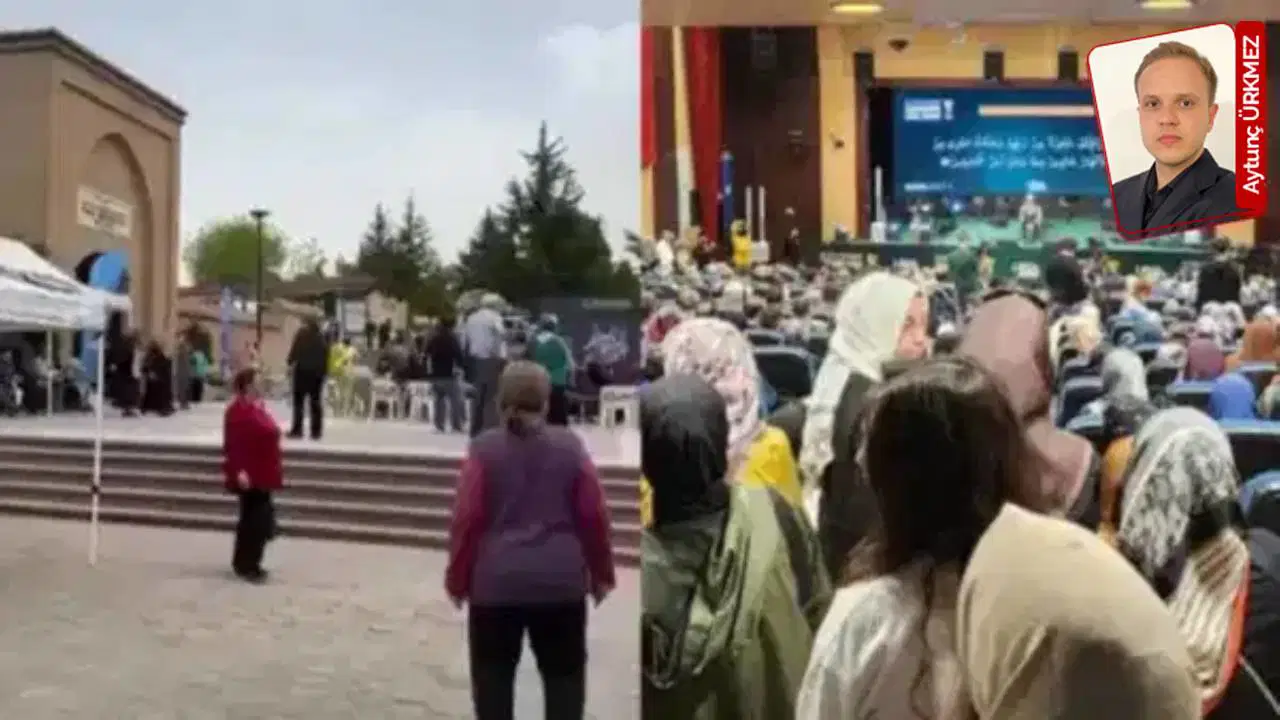 Nakşibendiler Hacı Bektaş Veli Dergâhı’nda Türk bayrağını indirerek etkinlik yapmıştı: Bayrağa saygısızlığa soruşturma çıkmamasına tepki