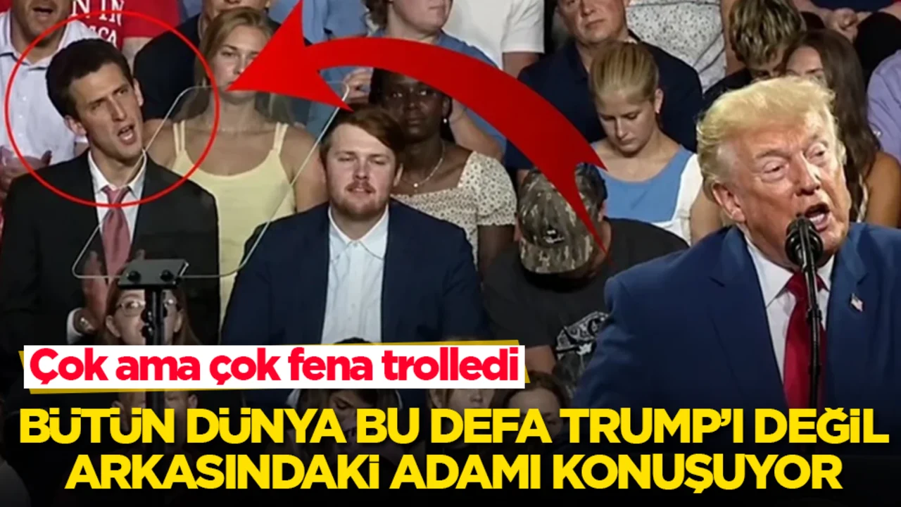 Bütün dünya bu defa Trump’ı değil, arkasındaki adamı konuşuyor! Çok ama çok fena trolledi