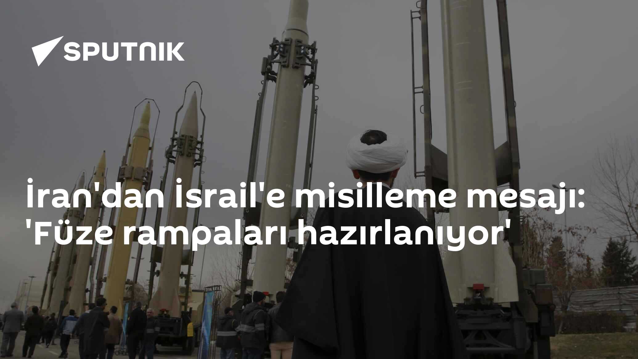 İran'dan İsrail'e misilleme mesajı: 'Füze rampaları hazırlanıyor'