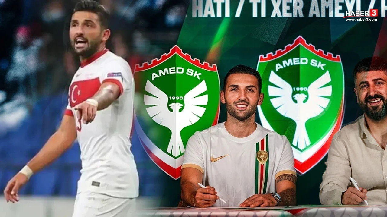 Amedspor, Umut Meraş'ı 2 yıllığına transfer etti