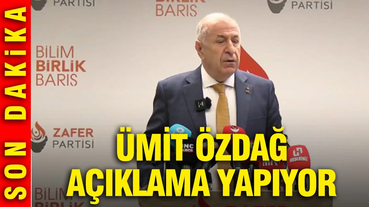 Ümit Özdağ: AKP mutlak yoksulluktur