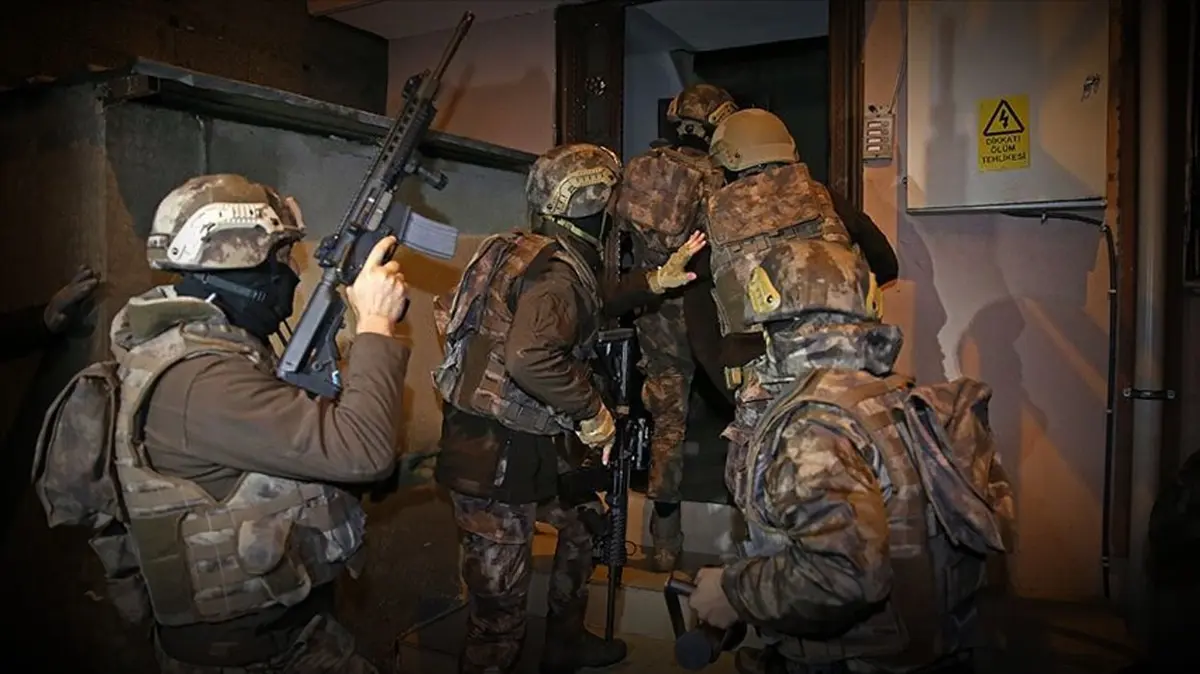 Başkent'te NATO operasyonu: 103 terörist tutuklandı