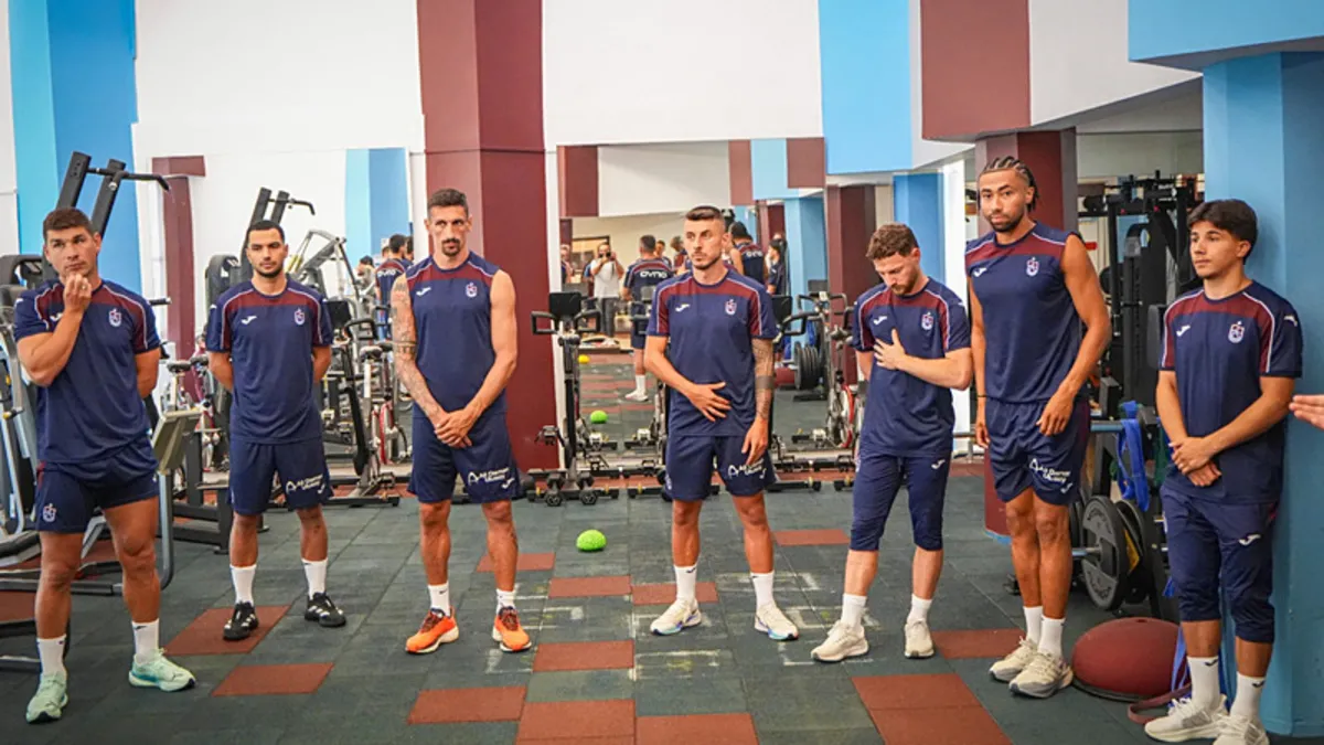 Trabzonspor’da sabah mesaisi!