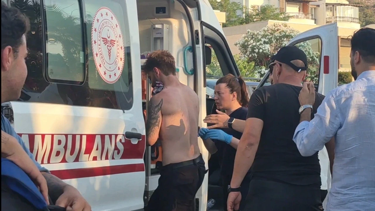 Bodrum’da market çalışanları ile dizi seti ekibi arasında bıçaklı kavga