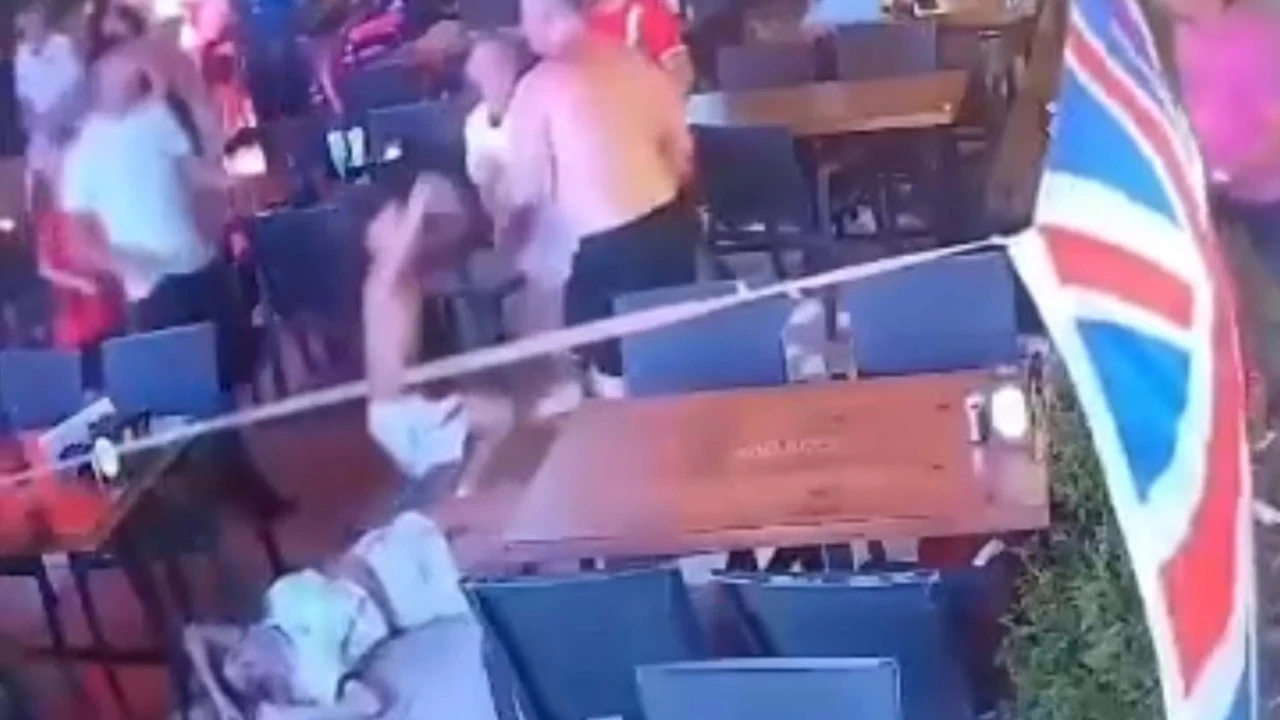 Ailesine saldıran İngiliz turiste gözaltı
