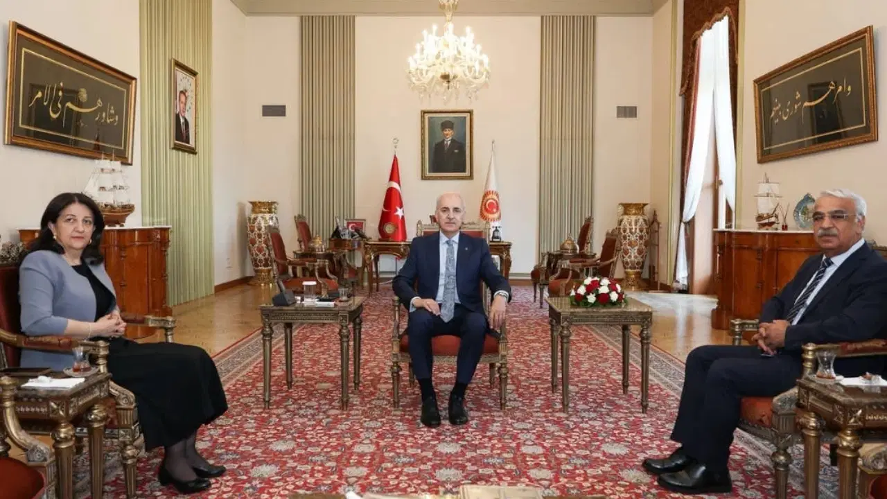 DEM Parti İmralı heyetinden, TBMM Başkanı Kurtulmuş görüşmesine ilişkin açıklama