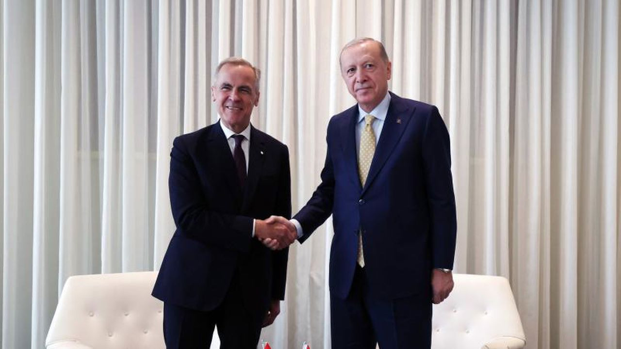 Cumhurbaşkanı Erdoğan Kanada Başbakanı Carney ile görüştü