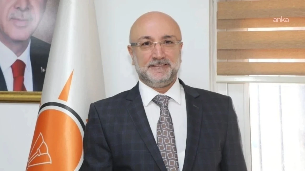 AKP il başkanı istifa etti