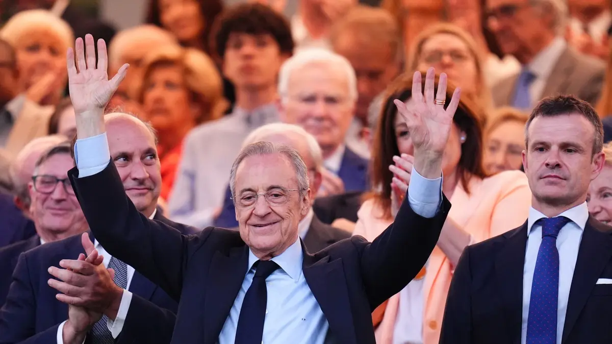 Real Madrid'de seçim tamamlandı: Kazanan Florentino Perez!