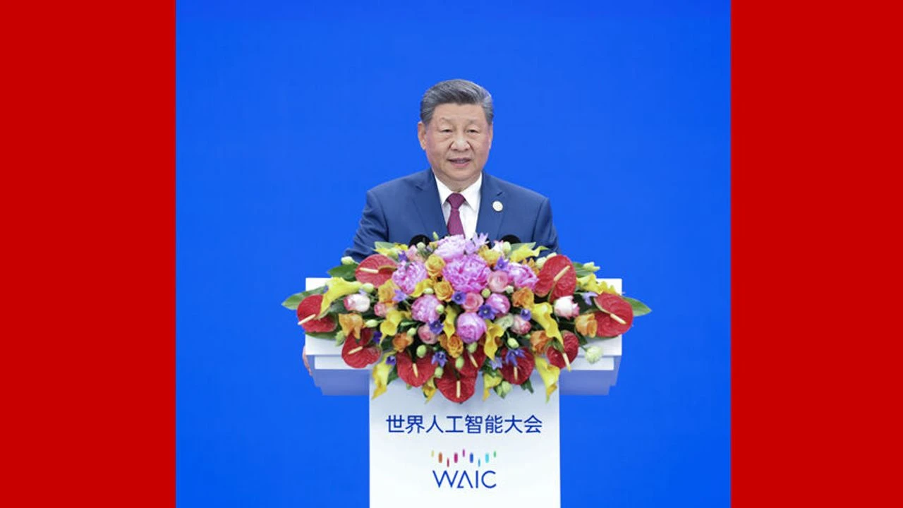 Xi Jinping 2026 Dünya Yapay Zeka Konferansı’nın açılışında konuştu