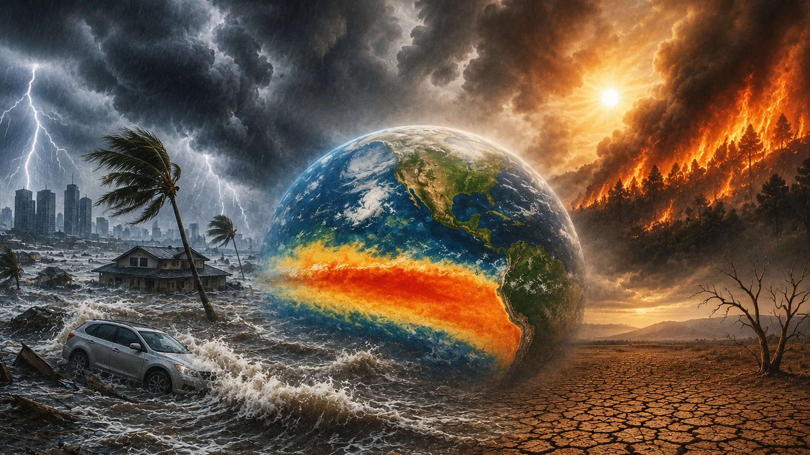 Dünya Meteoroloji Örgütü "El Nino" uyarısı! Sıcak hava dalgaları, kuraklıklar, şiddetli yağışlar...