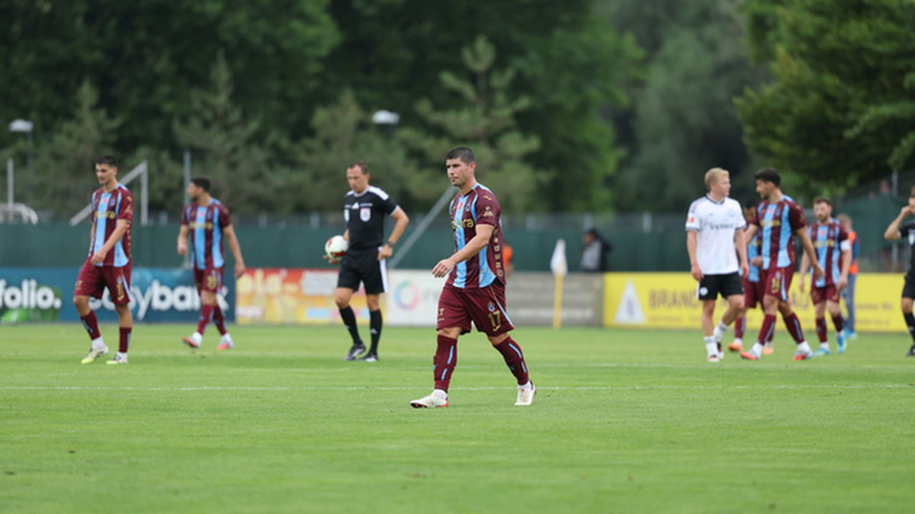 Trabzonspor, Frankfurt’a 3-0 mağlup oldu