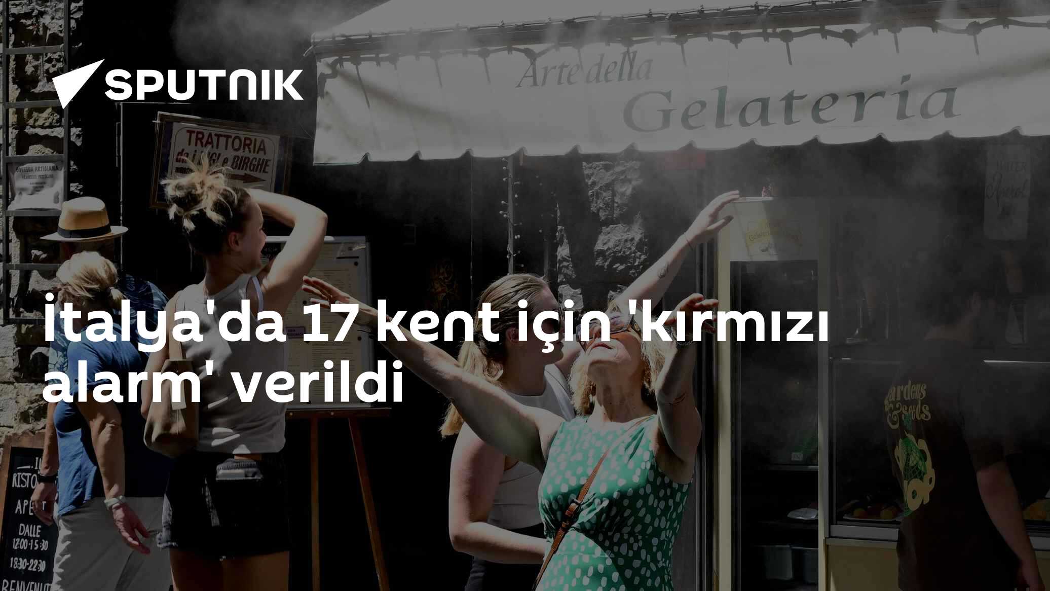 İtalya'da 17 kent için 'kırmızı alarm' verildi