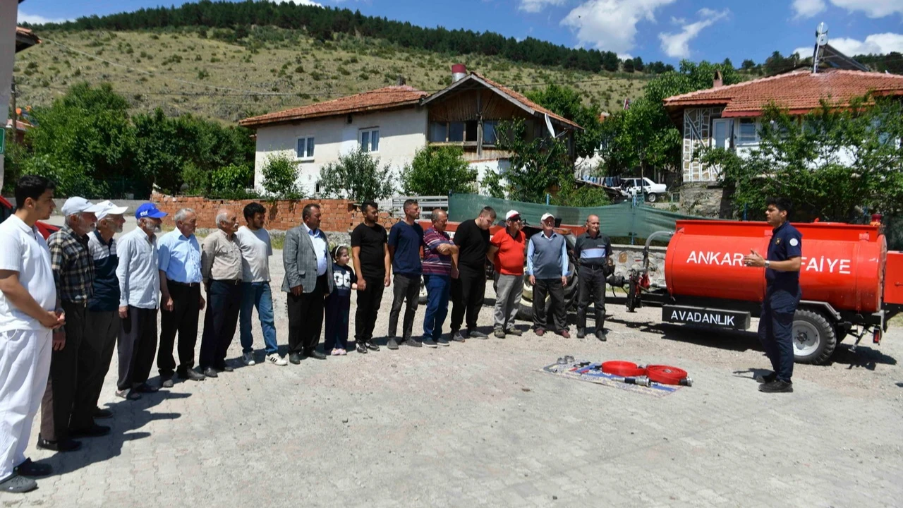 ABB'den kırsala 80 yeni yangın tankeri: 746 mahalleye ulaşıldı