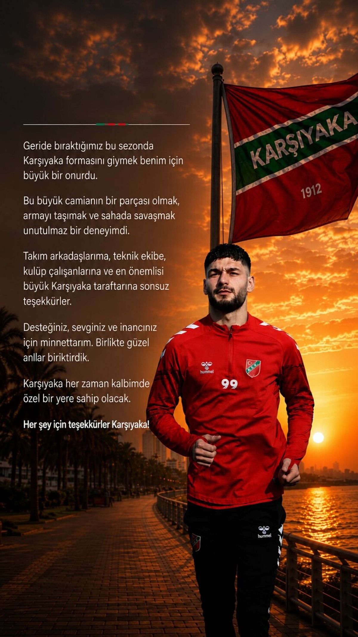 Karşıyaka'ya Ethem'den veda