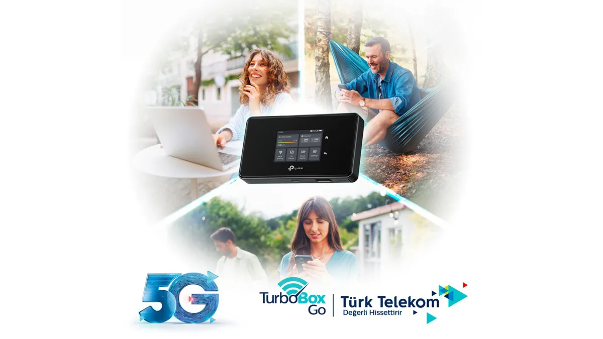 Türk Telekom’dan 5G hızında taşınabilir internet: TurboBox Go