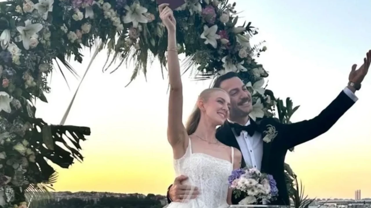 Survivor şampiyonu Ogeday Girişken evlendi! Düğünden ilk kareler geldi
