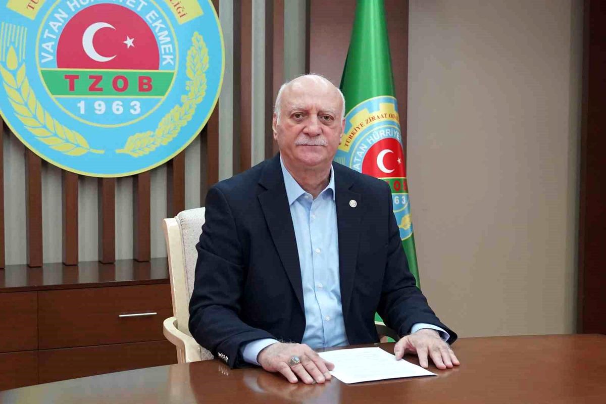 TZOB Başkanı Bayraktar: "Gıda güvenliğinin temeli tarım, tarımın temeli ise topraktır"